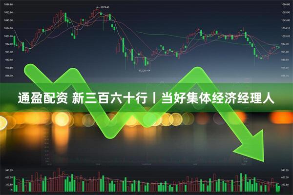 通盈配资 新三百六十行丨当好集体经济经理人